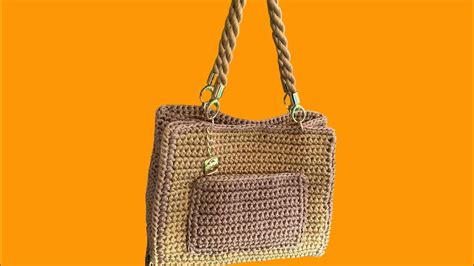 Tutorial Maxi Bag Multitask Easy Bagfacilissimatiziana Volpe Crochet