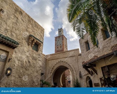 Moroccan Pavilion World Showcase Epcot Editorial Stock Photo Image