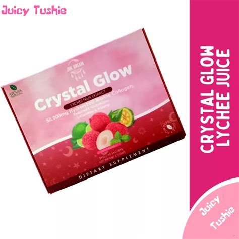 Juicy Tushie Crystal Glow Lychee Collagen Drink By JRK Shopee Philippines