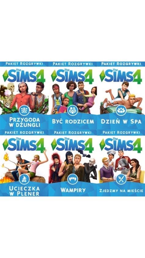 The Sims 4 Wszystkie Pakiety Rozgrywki 12 Grębocin OLX pl