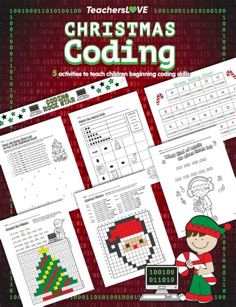 Christmas Coding: 5 Screen-Free Activities to Teach Beginning Coding S ...