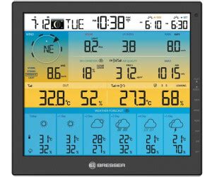 Bresser Tage Cast Pro Sf Wlan Wetter Center In Solar Ab