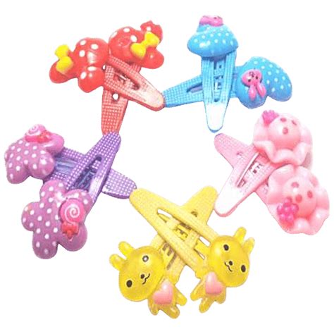 Buy CS Beauty Multicolour Hair Clips - For Kids Online at Best Price of ...