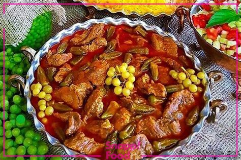 طرز تهیه خورشت بامیه و انواع آن مجله اسنپ فود