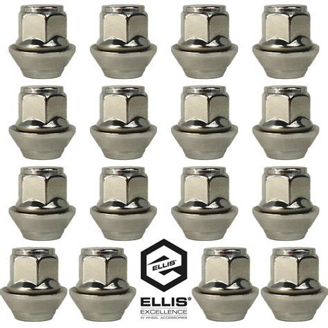 16 X ALLOY WHEEL NUTS FORD FOCUS MK1 MK2 MK3 ST RS M12 X 1 5 19MM BOLT