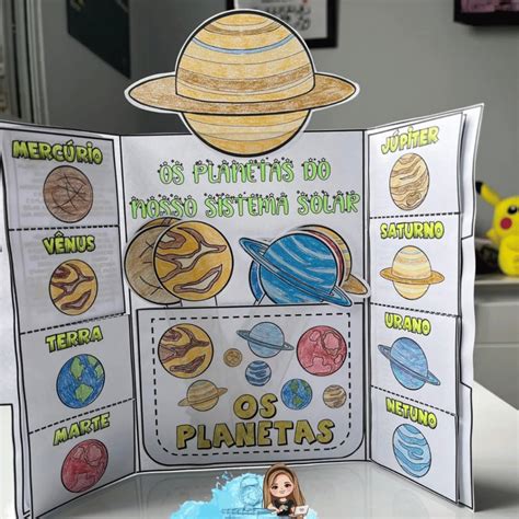 Lapbook Dos Planetas Loja Tudo Para O Professor