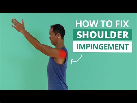 Printable Exercises For Shoulder Impingement