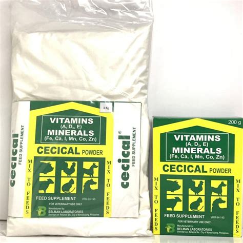 SOUTH VET Buy 1kg Cecical Powder Get 1 Free 200g Cecical Powder