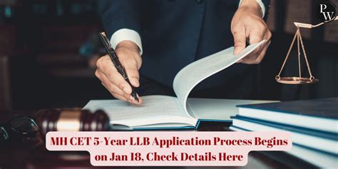 Mh Cet 5 Year Llb Application Process Begins On Jan 18 Check Details Here