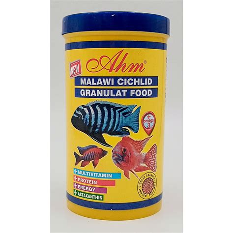 Ahm Malawi Cichlid Granulat Ml Gr Fiyat