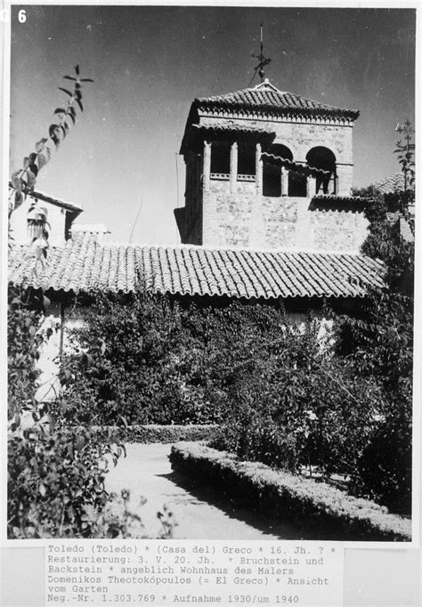 Museo Del Greco En Toledo Hacia 1955 Fotografiado Por Walt Flickr