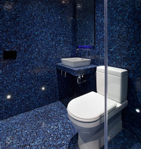 40 dark blue bathroom tile ideas and pictures 2022