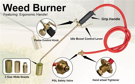 Propane Torch Weed Burner Kitpropane Tank Flame Torch With