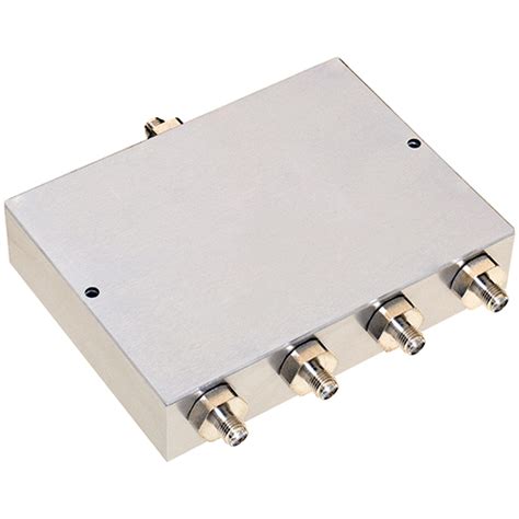 4 Way Rf Power Divider Combiner Splitter W Sma Female 50 Ohm