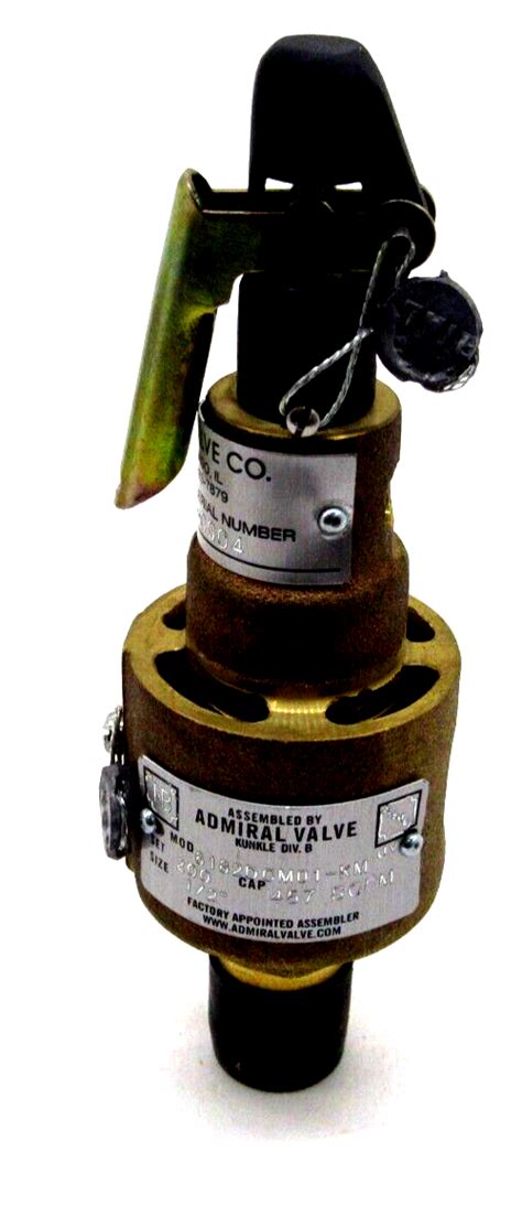 NEW KUNKLE 6182DCM01 KM0200 PRESSURE RELIEF VALVE 6182DCM01KM 0200 SB