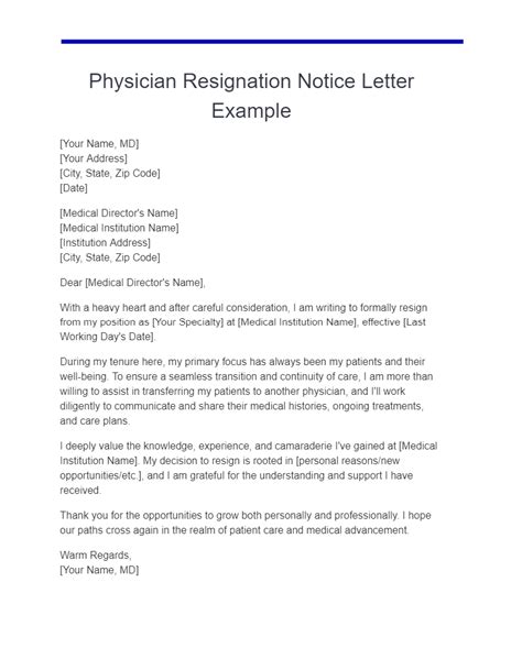 20 Resignation Notice Letter Examples How To Write Tips Examples