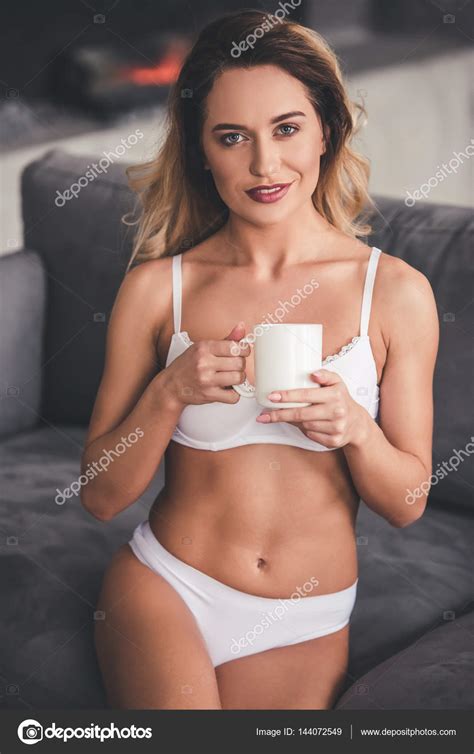 Sexy Woman In Lingerie Stock Photo By Georgerudy