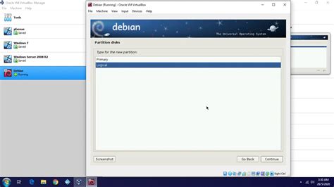 Install Debian On Virtualbox Youtube