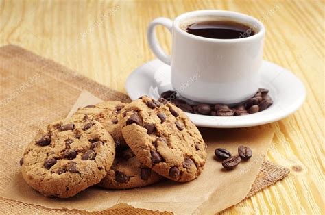 Cup Of Coffee And Cookies Stock Photo Ad Coffee Cup Cookies