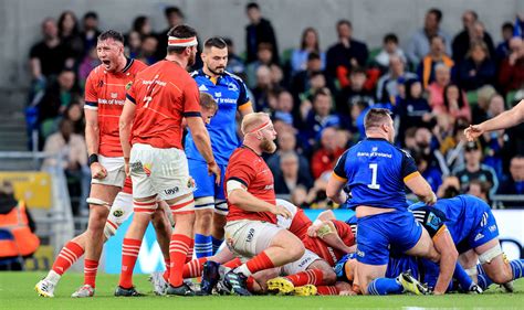 Munster Rugby Thomas Ahern Celebrates A Turnover 22102022