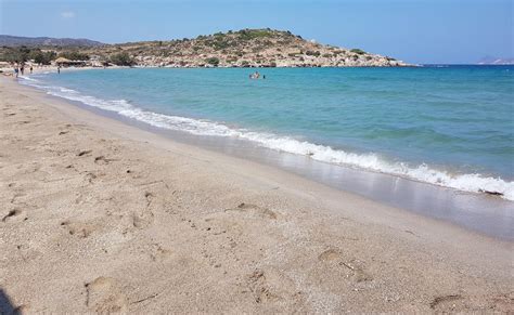 Achivadolimni Beach 🏖️ Milos Island Greece Detailed Features Map