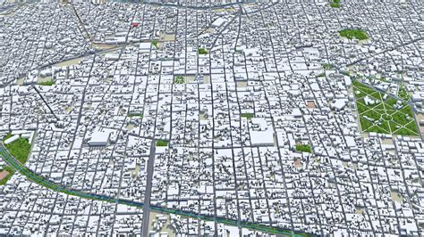 Morelia city Michoacan Mexico 3d - FlippedNormals