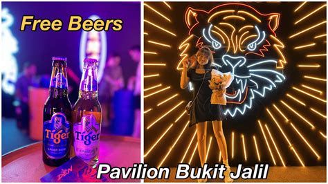 Free Beers At Tigers Den Tiger Beer Pop Up Store Event At Pavilion