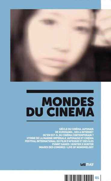 Couverture livre Mondes du cinéma 01