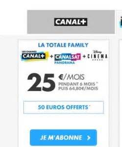 Abonnements Canalplus canalsat qui reviennent à moins de 30 euros