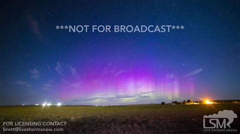 07 16 2017 New Underwood South Dakota Northern Lights Aurora