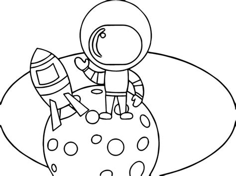 Dibujos Para Colorear Astronauta 100 Dibujos Para Colorear