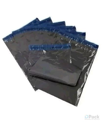 Envelope Eco Cinza Preto 32x40cm ID Pack