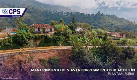 Mantenimiento de Vías en Corregimientos de Medellín CPS