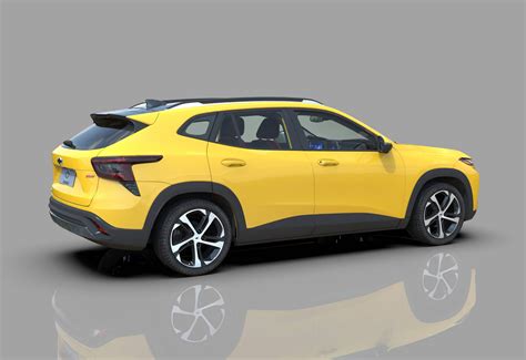 Chevrolet Trax RS 2023 HQ Interior - 3D Model by davidson