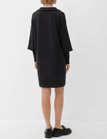 Rochie scurta de primăvară toamnă s Oliver negru cb336538 outletmag ro