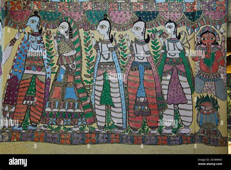 Madhubani Painting Fotos e Imágenes de stock Alamy