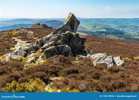 Stiperstones National Nature Reserve, Shropshire, England, UK Stock ...