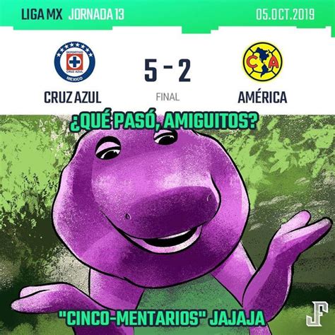 Los Mejores Memes Del Triunfo De Cruz Azul Ante América