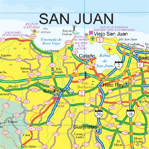 Walking tour of san juan puerto rico map - rewamain