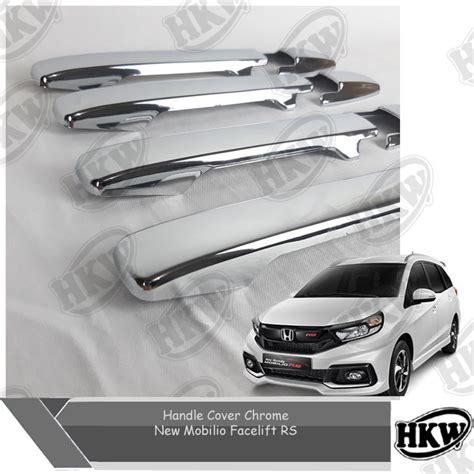 Jual Cover Pegangan Pintu Handle Cover Chrome Mobil New Mobilio