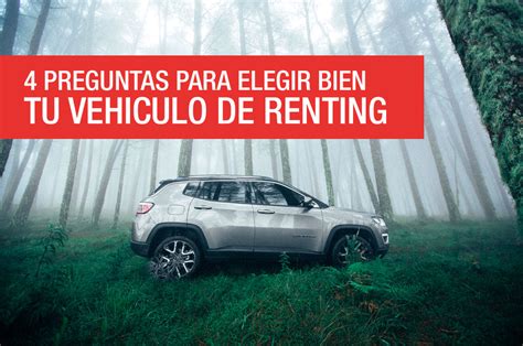 Preguntas para elegir bien tu vehículo de renting Alquiber