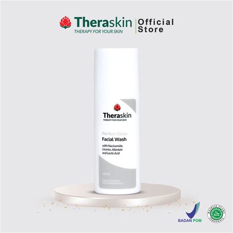 Jual Theraskin Perfect Glow Facial Wash Ml Membersihkan Kotoran