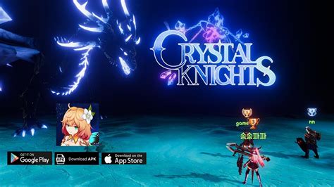 Crystal Knights 32 Player Raid Gameplay Rpg Android Game Youtube