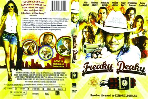 Freaky Deaky 2012 R1 Movie DVD Front DVD Cover