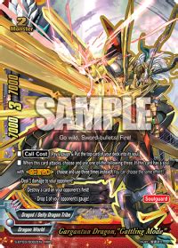 Deck Profile Gargantua GEVO From Betra Open The Flag Buddyfight