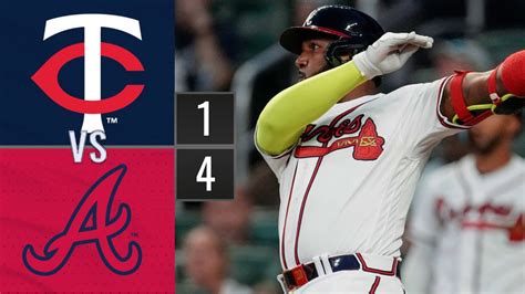 Res Men Mellizos De Minnesota Vs Bravos De Atlanta Mlb