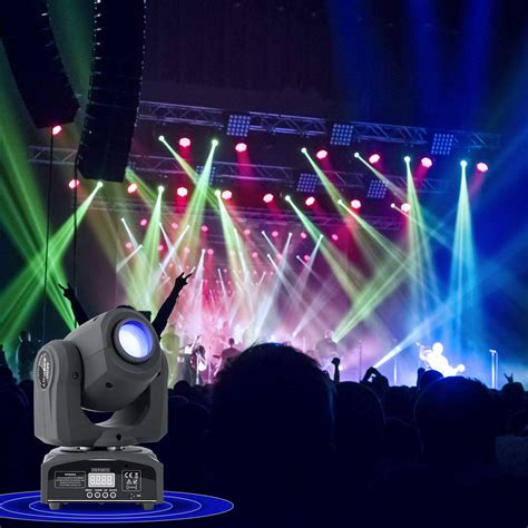 Snapklik Zkymzl Led Moving Head Light Spot Color Gobos Light