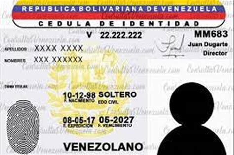 Saime Eval A Implementar Una C Dula Electr Nica En Venezuela La Nuova