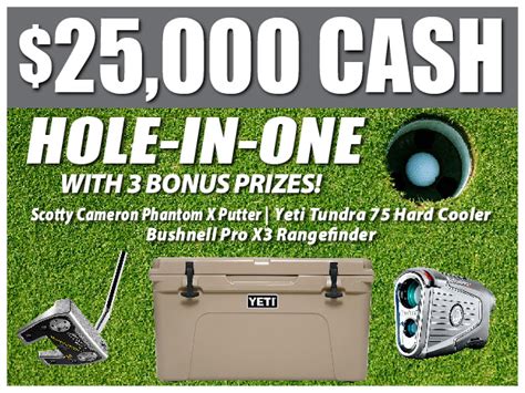 $25,000 Hole-in-One Contest | Golf Fundraiser