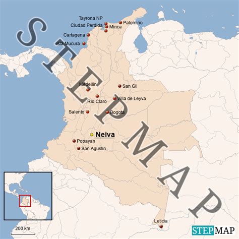 StepMap - Neiva, Colombia